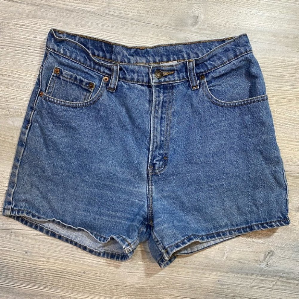 Vintage Jordache High Rise Mom Jean Shorts - Picture 2 of 6